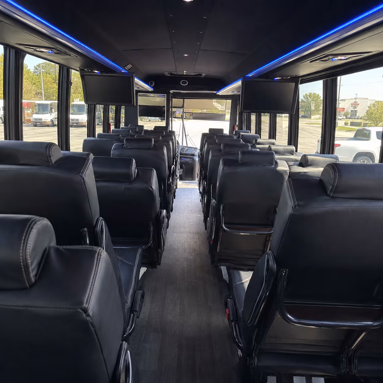 chino 25 passenger minibus inside
