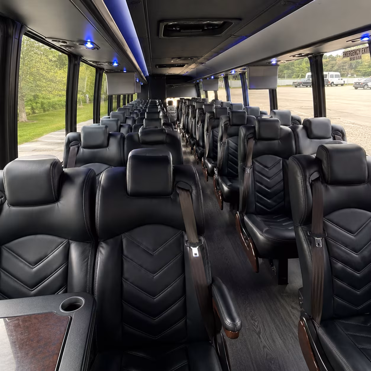 chino 35 passenger minibus interior