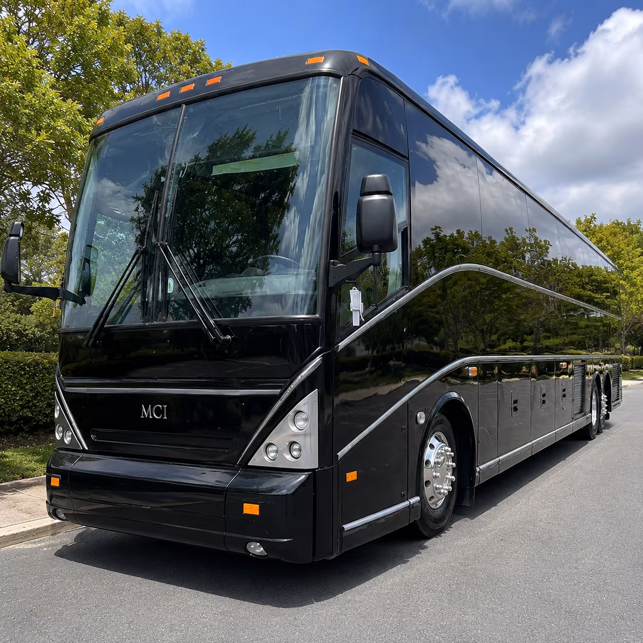 chino airport charter bus rental
