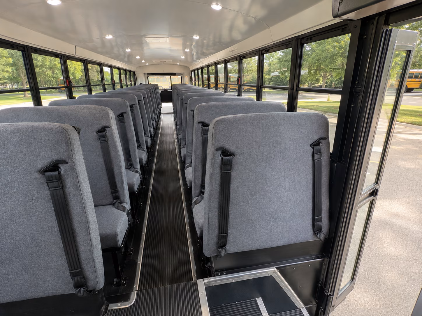 chino school bus interior