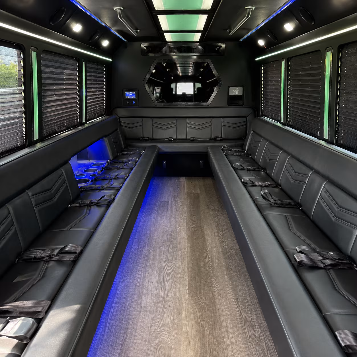 chino wedding party bus rental
