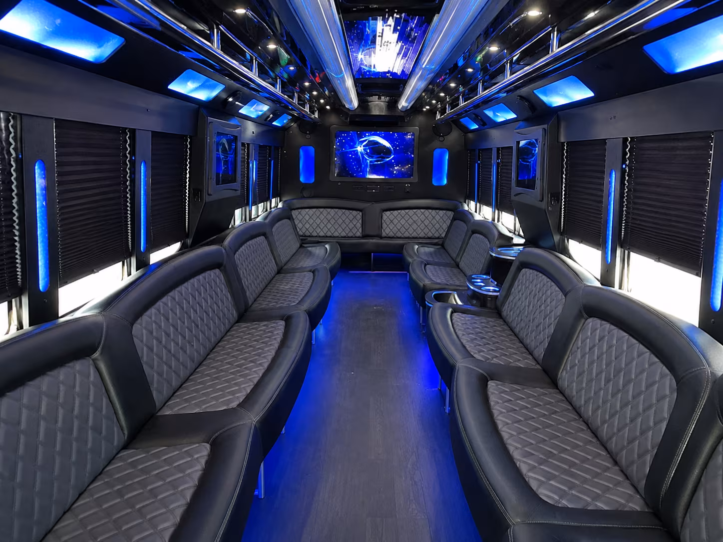 concert shuttle buses for groups heading into los angeles from chino