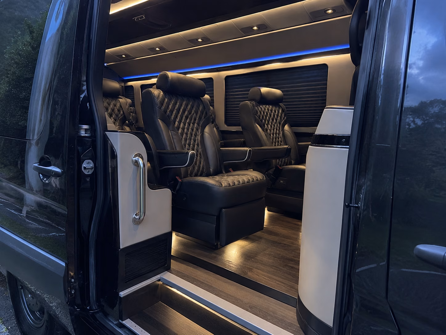 sprinter van and minibus rentals for private wine tastings near chino